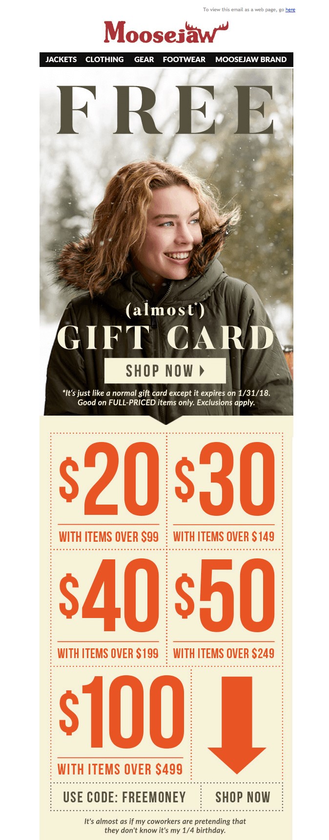 Email Design tappable buttons