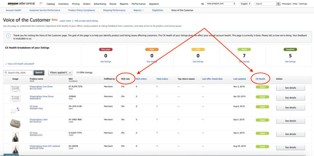 managing amazon reputation