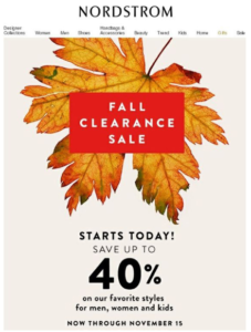 back to school e-commerce nordstrom