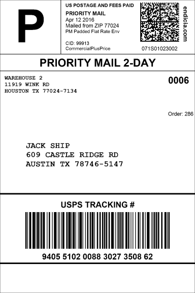 Flat-Rate-Label-Example