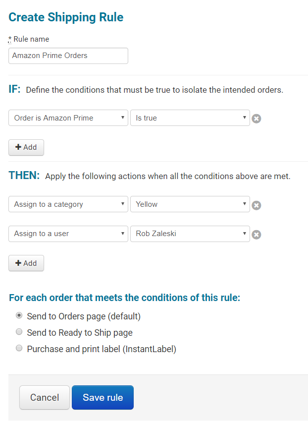 Optimize Amazon Shipping