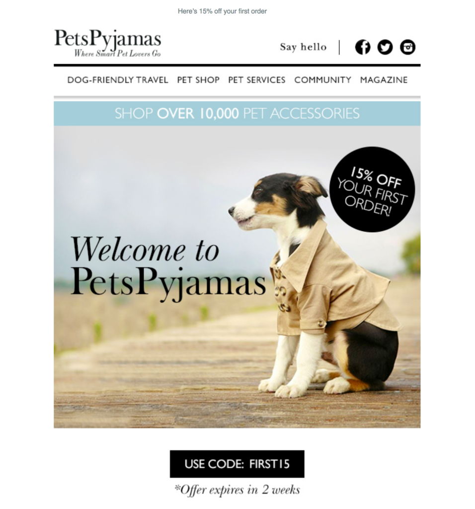 email marketing automation welcome 1