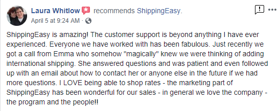 shippingeasy testimonial